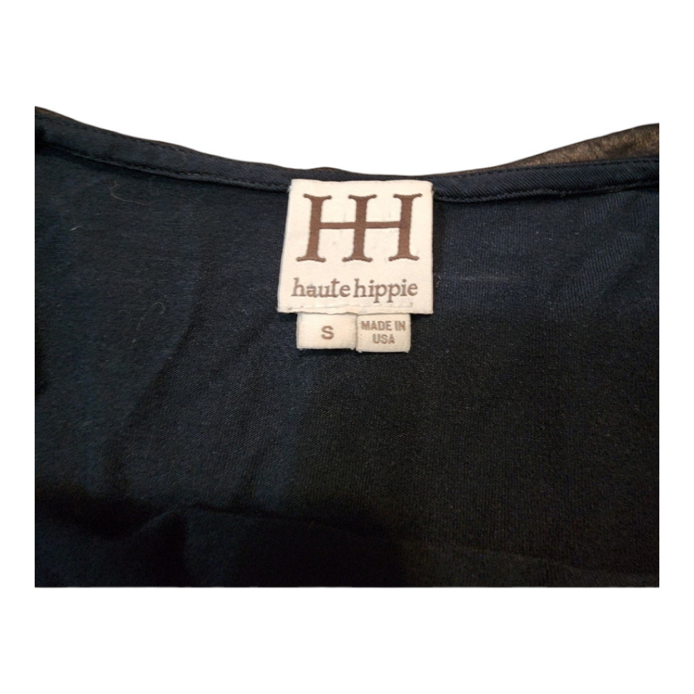 Haute Hippie Horse Print Asymmetrical Top size small - Picture 5 of 7